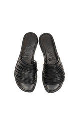 L'Angolo del Cuoio Sara Sandalo Nero